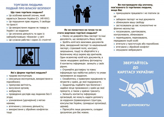 Міжнародний день молитви за жертв торгівлі людьми